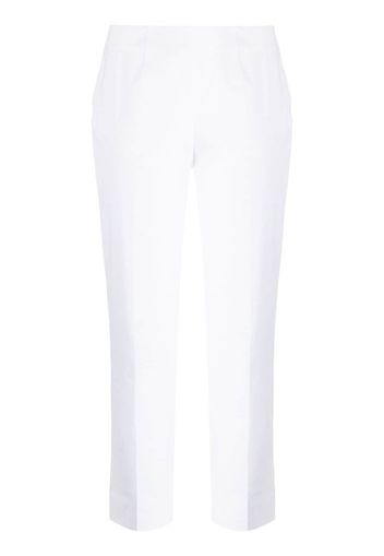 Piazza Sempione mid-rise cropped trousers - Bianco