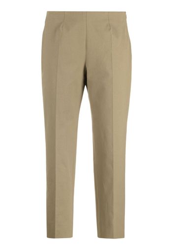 Piazza Sempione straight-leg cropped trousers - Verde