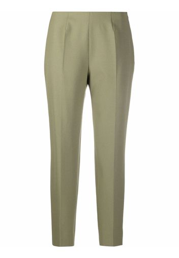 Piazza Sempione cropped straight-leg trousers - Verde