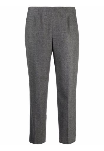 Piazza Sempione cropped slim-fit trousers - Grigio