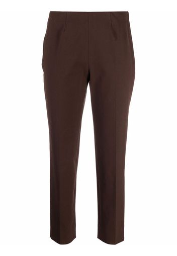 Piazza Sempione cropped straight trousers - Marrone