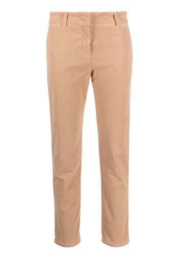 Piazza Sempione corduroy cropped trousers - Toni neutri