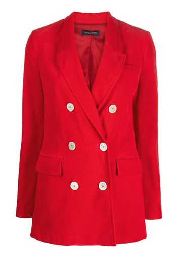 Piazza Sempione tailored double-breasted blazer - Rosso