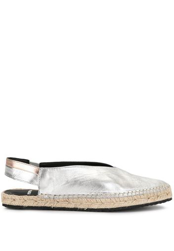 Alpha sling-black espadrilles