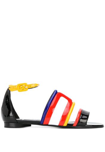 Targa colour-block sandals