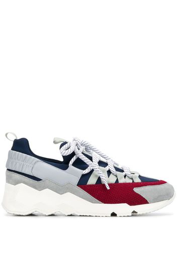 Sneakers con design color-block