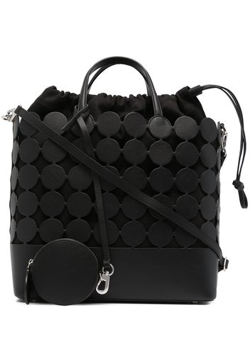 Pierre Hardy Borsa tote con dettaglio cut-out Bulles - Nero