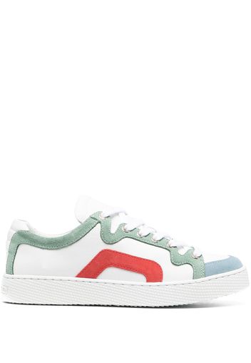 Pierre Hardy Sneakers con design color-block - Bianco