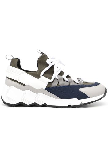 Pierre Hardy Trek Coment panelled sneakers - Multicolore