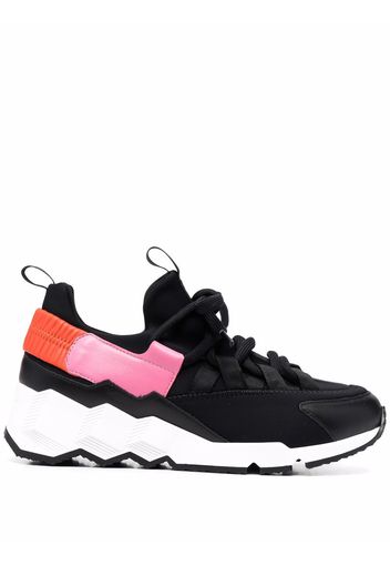 Pierre Hardy colour-block panel sneakers - Nero