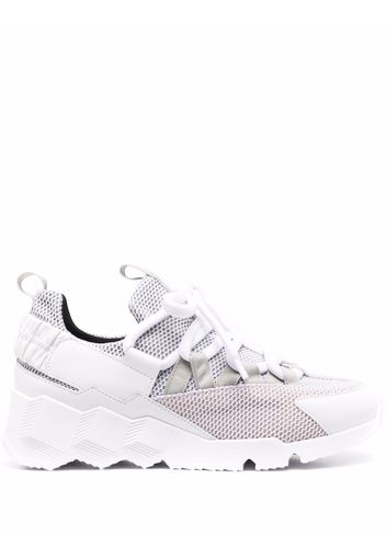 Pierre Hardy chunky lace-up sneakers - Bianco