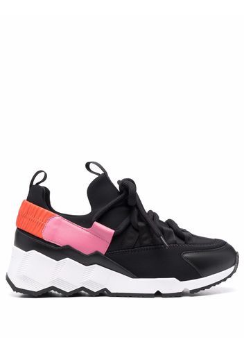 Pierre Hardy chunky lace-up sneakers - Nero