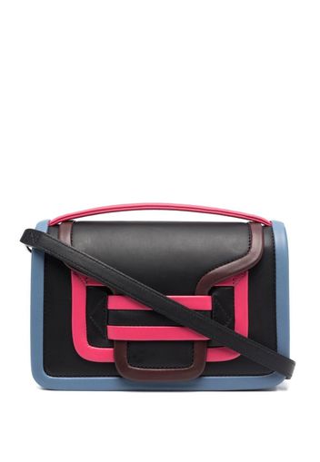 Pierre Hardy Borsa a tracolla con design color-block - Nero