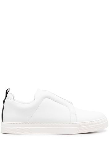 Pierre Hardy logo slip-on sneakers - Bianco