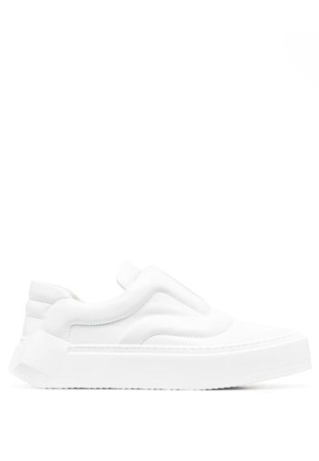 Pierre Hardy Skate Cubix slip-on sneakers - Bianco