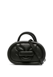 Pierre Hardy Alpha Strike leather shoulder bag - Nero