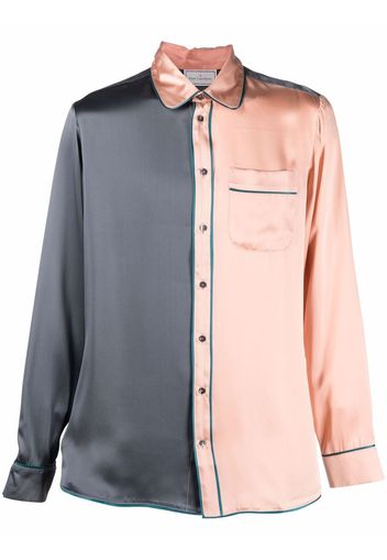 Pierre-Louis Mascia two-tone panel shirt - Rosa