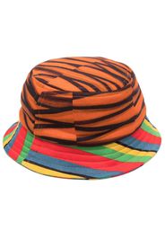 Pierre-Louis Mascia multi-way striped bucket hat - Rosso