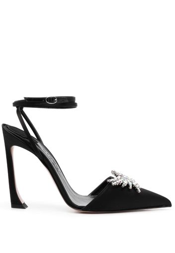 Pīferi crystal-embellished pumps - Nero