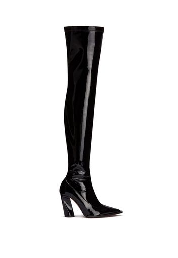 Pīferi Dakota 90mm pointed boots - Nero