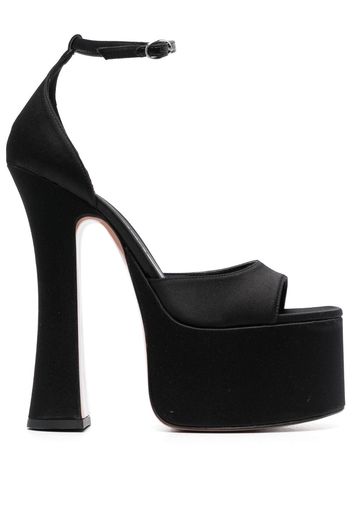 Pīferi Rosalia 165mm platform sandals - Nero