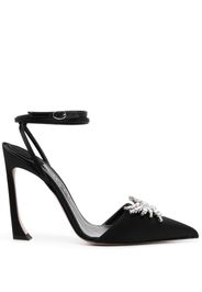 Pīferi crystal-embellished pumps - Nero