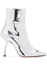 Pīferi Merlin 100mm ankle boots - Argento