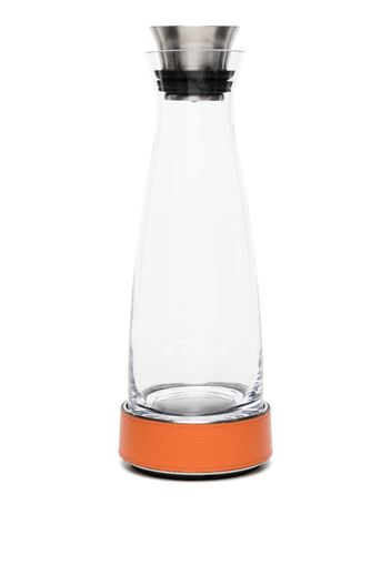 Pinetti Caraffa con base in pelle - Arancione