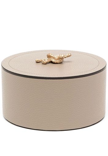 Pinetti knot-detail trinket box - Marrone