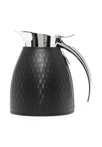 Pinetti Thermos in pelle traforata - Nero