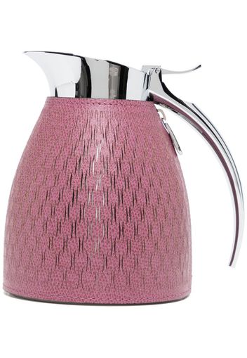 Pinetti Thermos in pelle traforata - Rosa