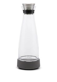 Pinetti leather-trim water bottle - Grigio