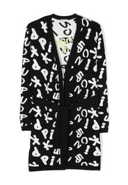 Pinko Kids Cardigan con nodo - Nero