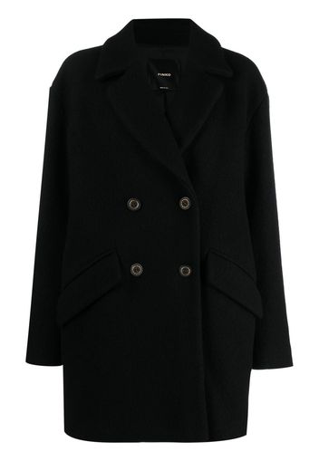 PINKO Cappotto doppiopetto - Nero