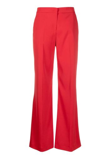 PINKO flared tailored trousers - Rosso