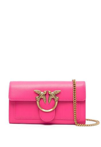 PINKO Micro Love crossbody bag - Rosa