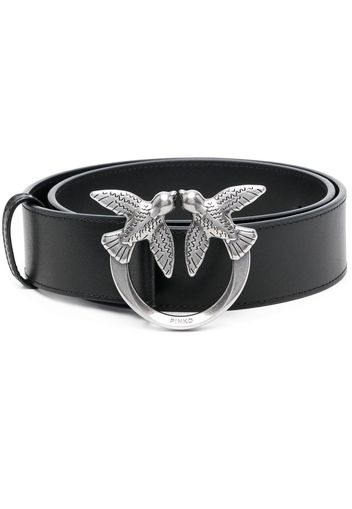 PINKO love bird buckle belt - Nero