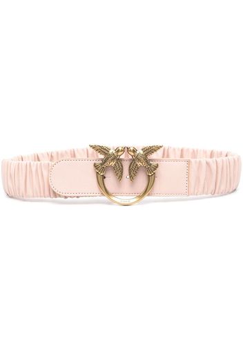 PINKO Love Birds-buckle belt - Rosa