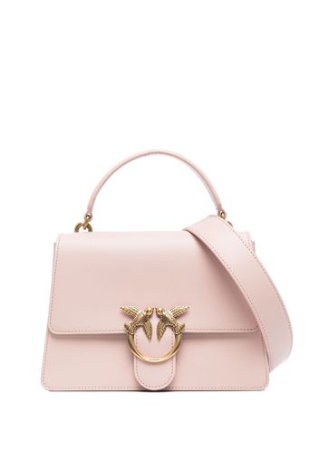 PINKO Love Birds-plaque tote bag - Rosa