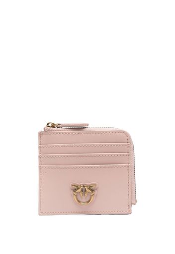 PINKO logo embellishment wallet - Rosa