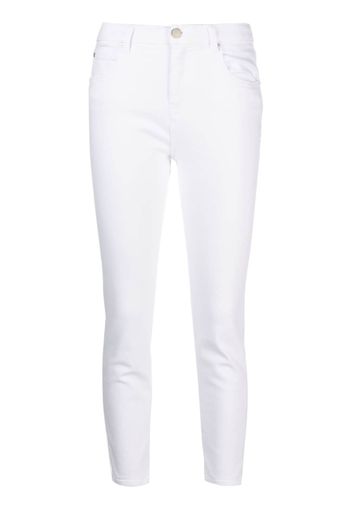 PINKO mid-rise cropped jeans - Bianco