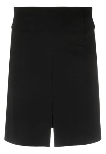 PINKO zip-up high-waist skirt - Nero