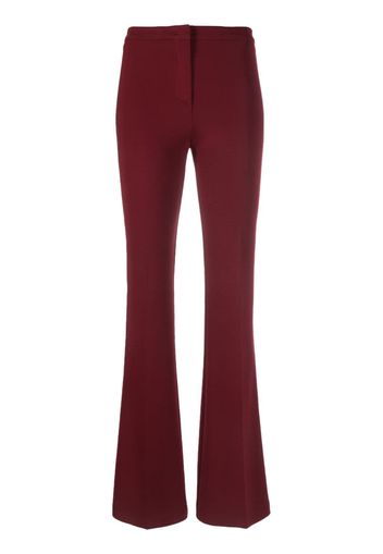 PINKO high-waisted flared trousers - Rosso