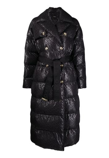 PINKO double-breasted padded coat - Nero