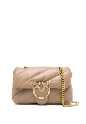 PINKO Borsa a tracolla Love Puff mini - Marrone