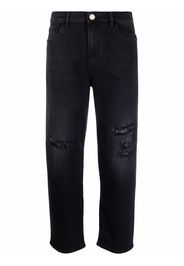 Pinko Jeans dritti con effetto vissuto - Nero