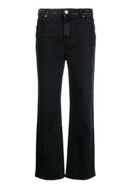 PINKO straight-leg distressed jeans - Nero