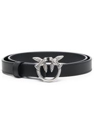 PINKO love bird buckle belt - Nero