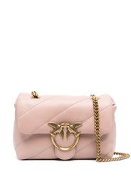 PINKO Love mini puffer crossbody bag - Rosa