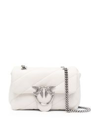 PINKO quilted sheepskin shoulder bag - Bianco